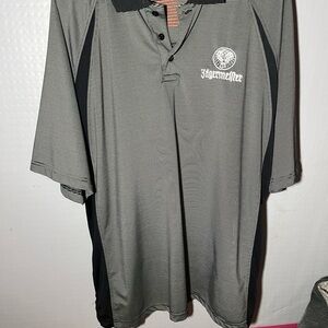 Jagermeister Gray Polo Shirt with Logo